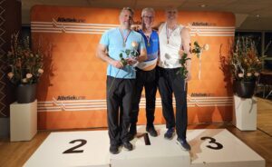 Brian Lesterhuis Nederlands kampioen kogelstoten bij de masters