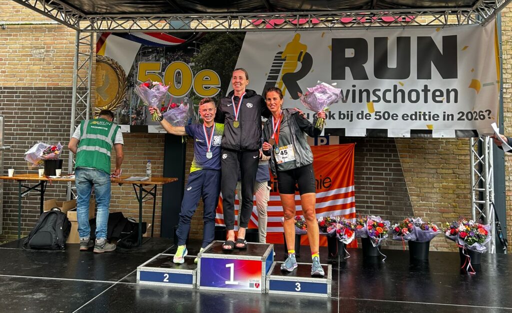 Pien Liebregts heeft bij het NK 100km zaterdag in Winschoten brons gewonnen