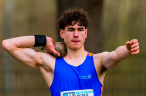 Noah Reek kogelstoten